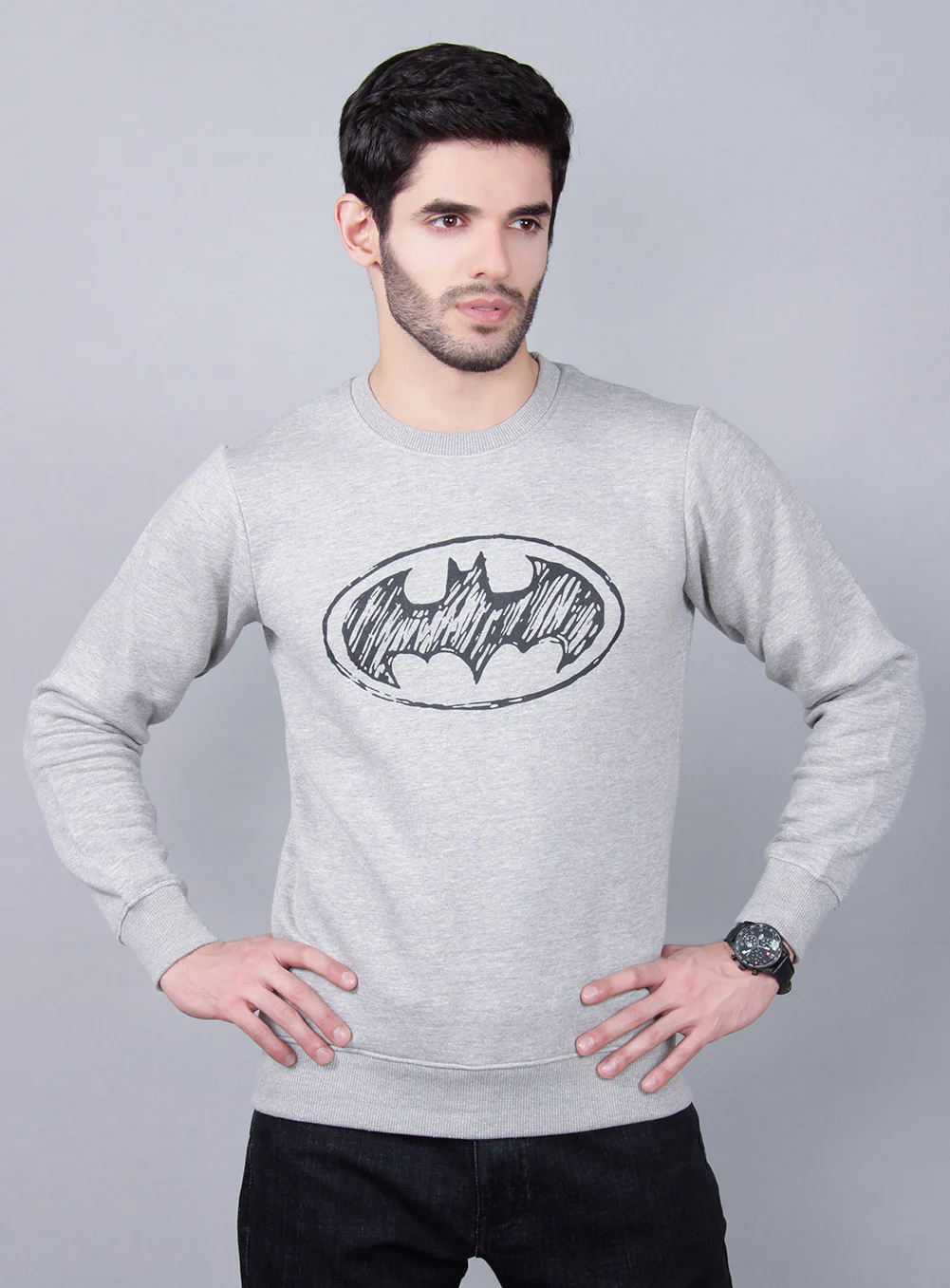 Men's "JARED" Classic Batman Sweatshirt