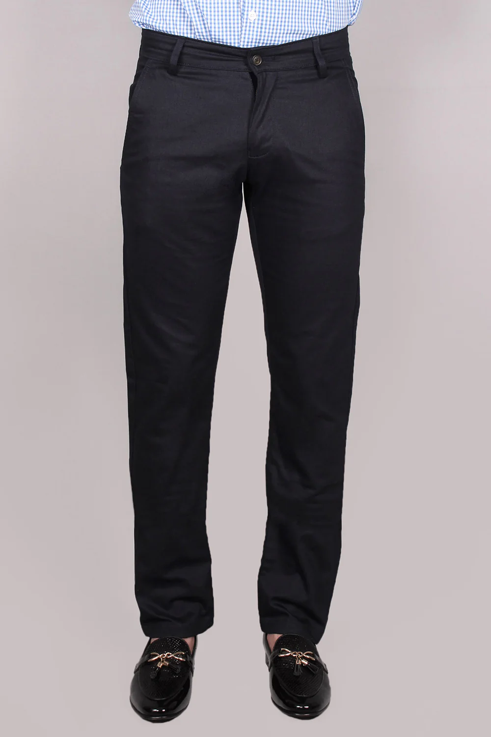 Men's "JASHUS" Plain Chino Casual Pant