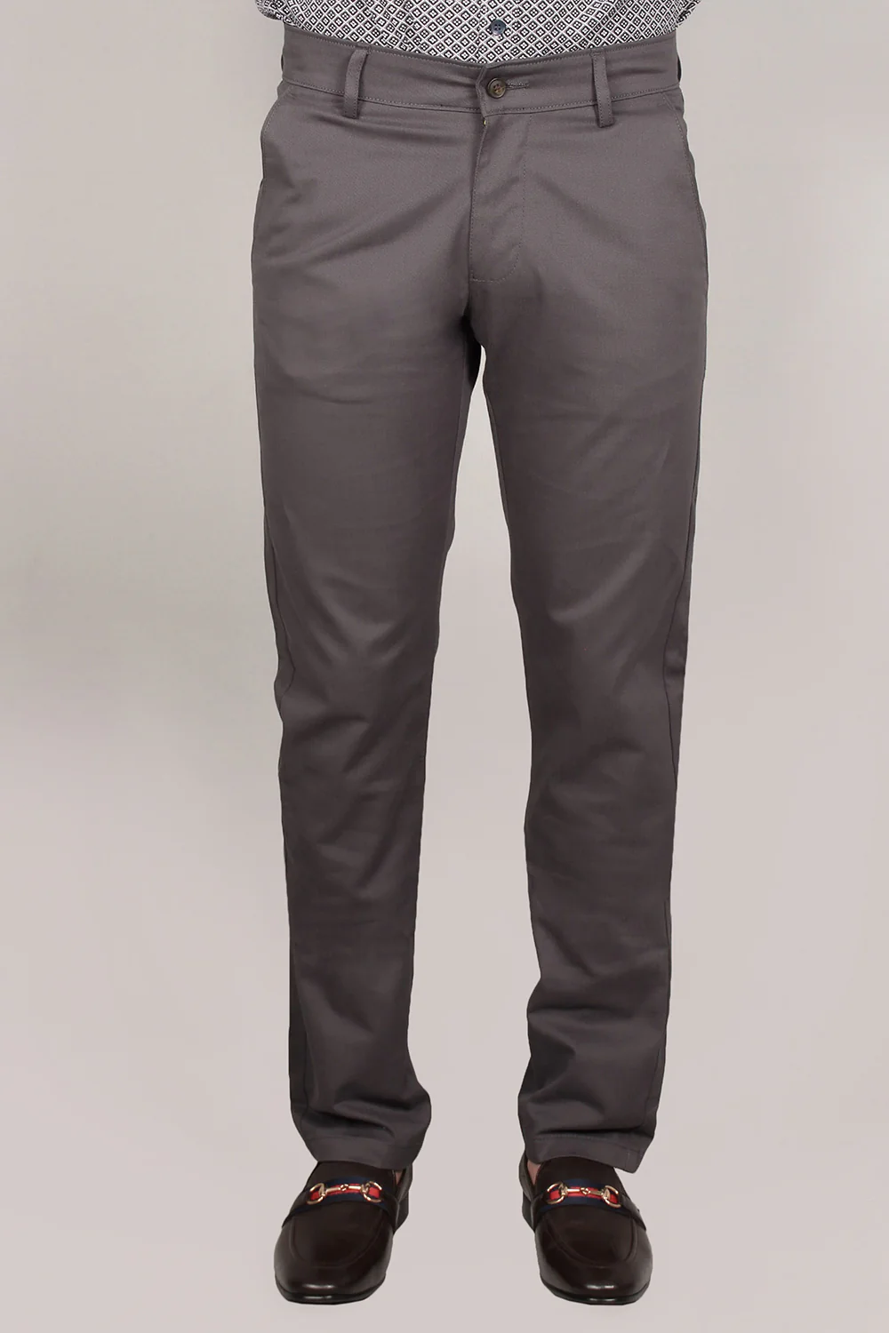 Men's "JASHUS" Plain Chino Casual Pant - Image 2
