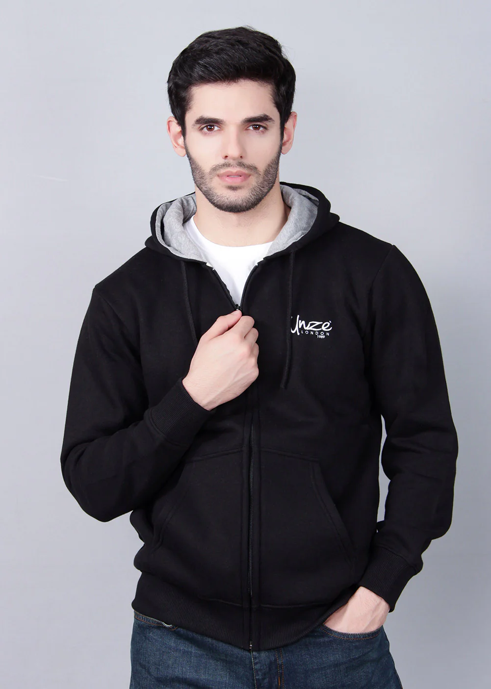 "JEFF" Soft Fleece Hoodie