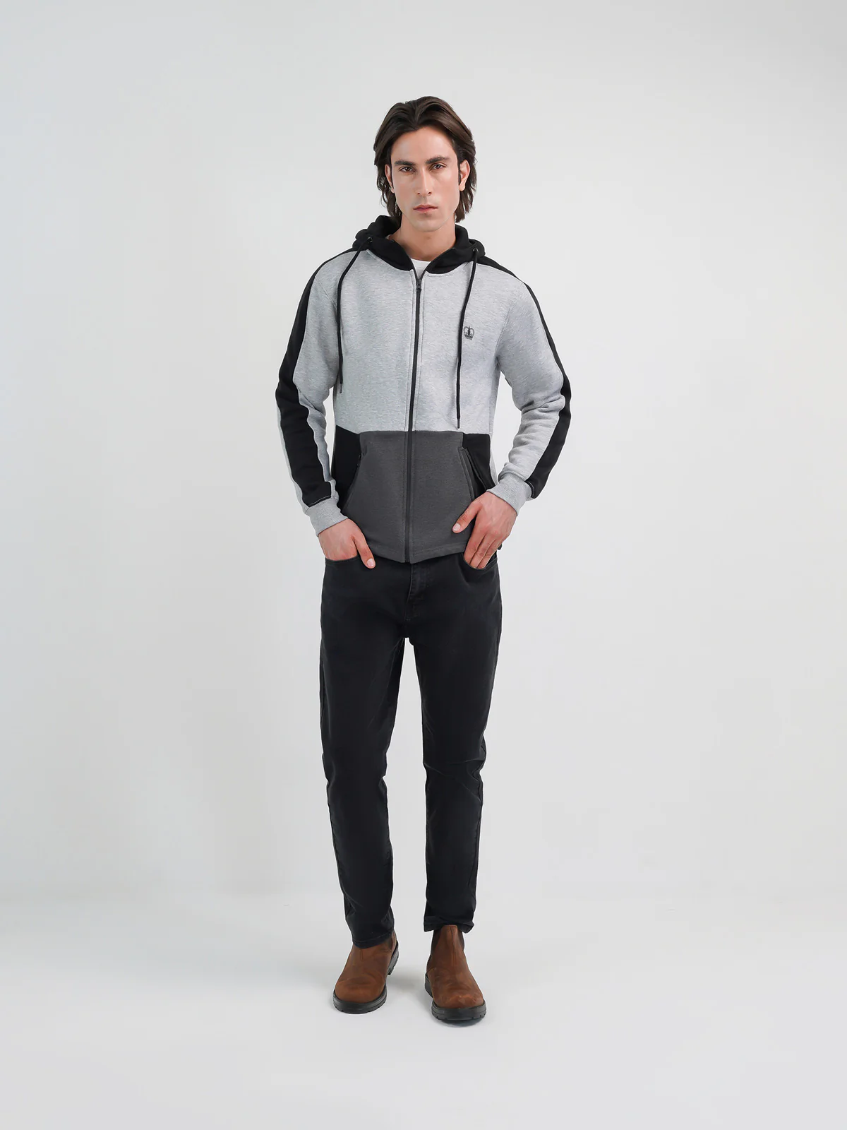 Mens "JEONG" Winter Zipper Hoodies