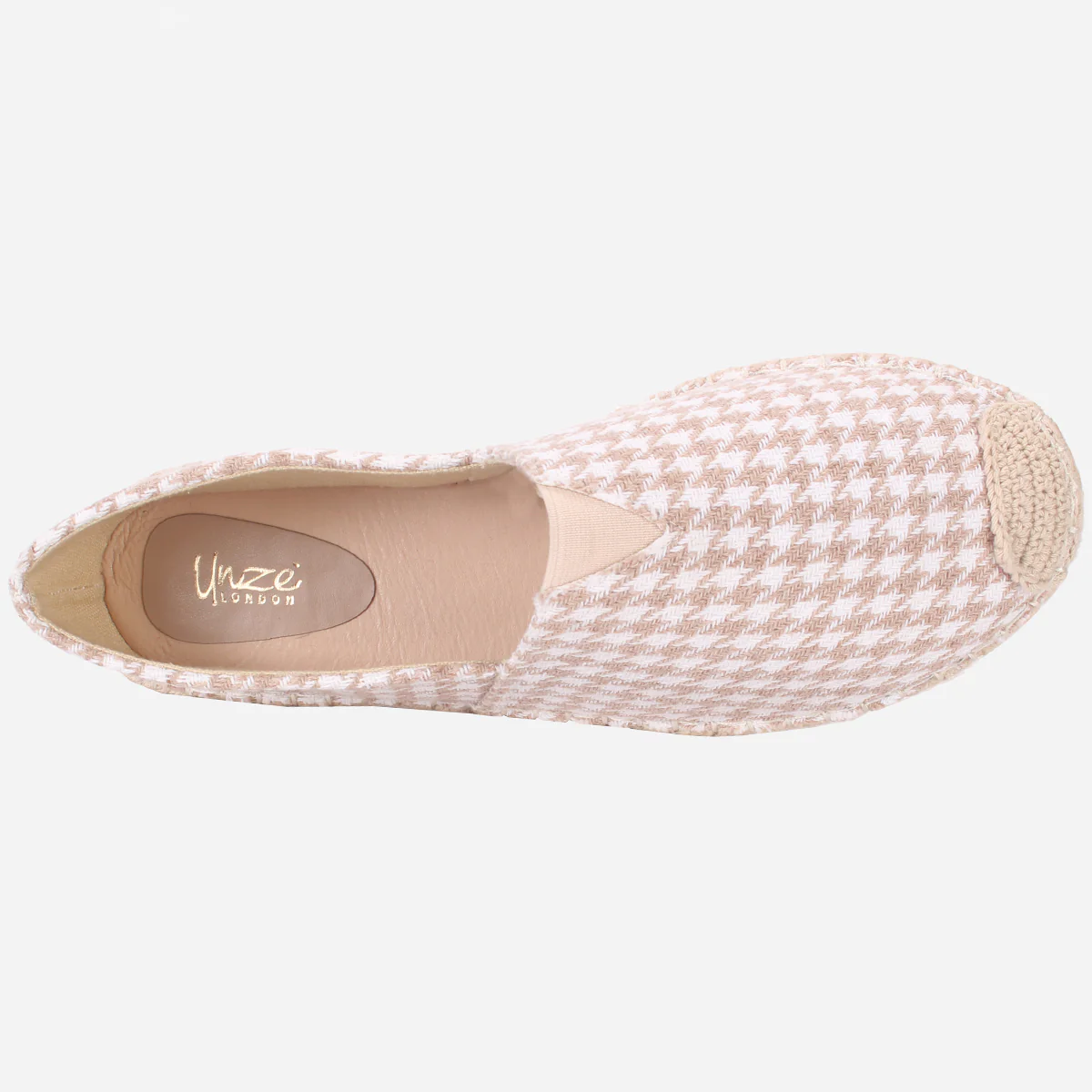 Mens "JOAKE" Canvas Flat Espadrille Shoes - Image 4