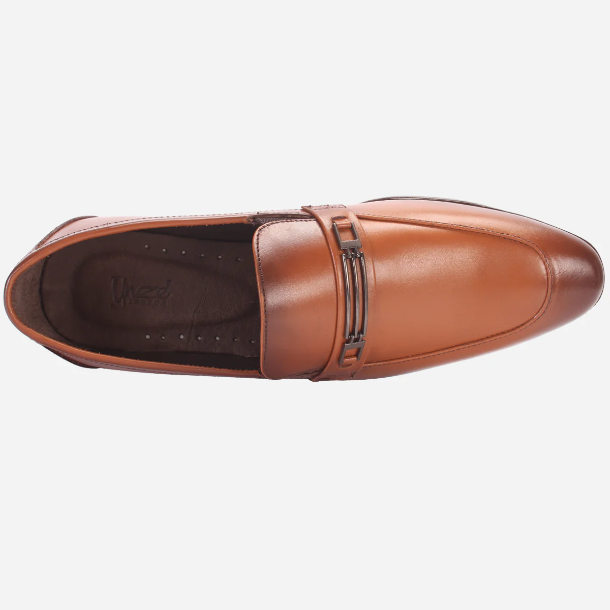 Mens "JOBAN" Leather Formal Slip-on Dress Shoes - Image 4