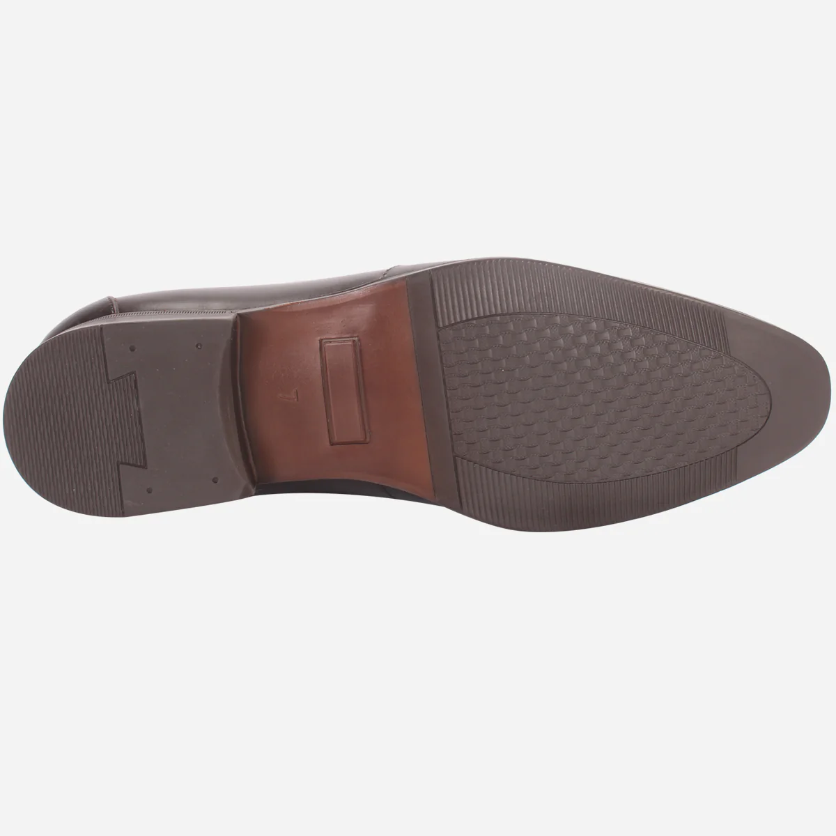 Mens "JOBAN" Leather Formal Slip-on Dress Shoes - Image 5
