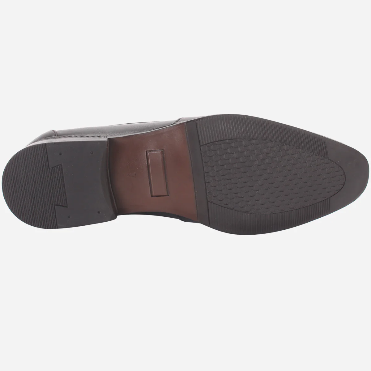 Mens "JOBAN" Leather Formal Slip-on Dress Shoes - Image 5