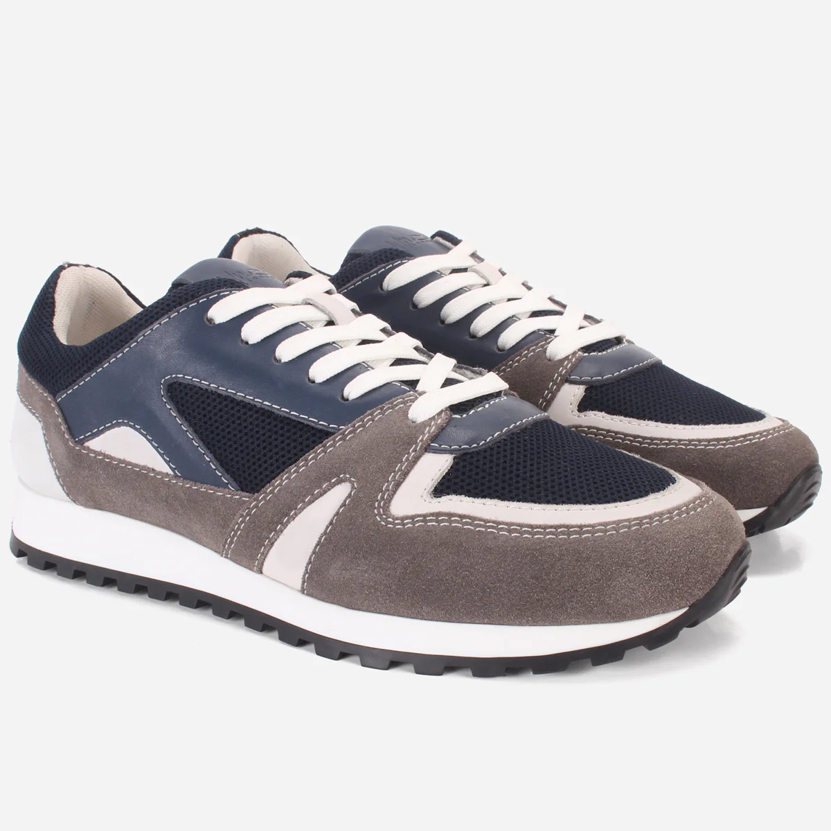 Men's "JOEZ"  Lace Up Suede Sneakers Jogging Shoes - Image 2