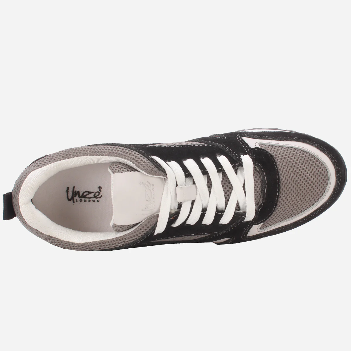 TMen's "JOEZ" Lace Up Suede Sneakers Jogging Shoes - Image 4