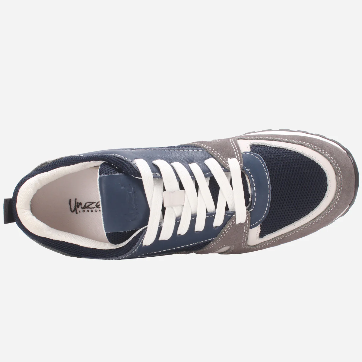 Men's "JOEZ"  Lace Up Suede Sneakers Jogging Shoes - Image 4