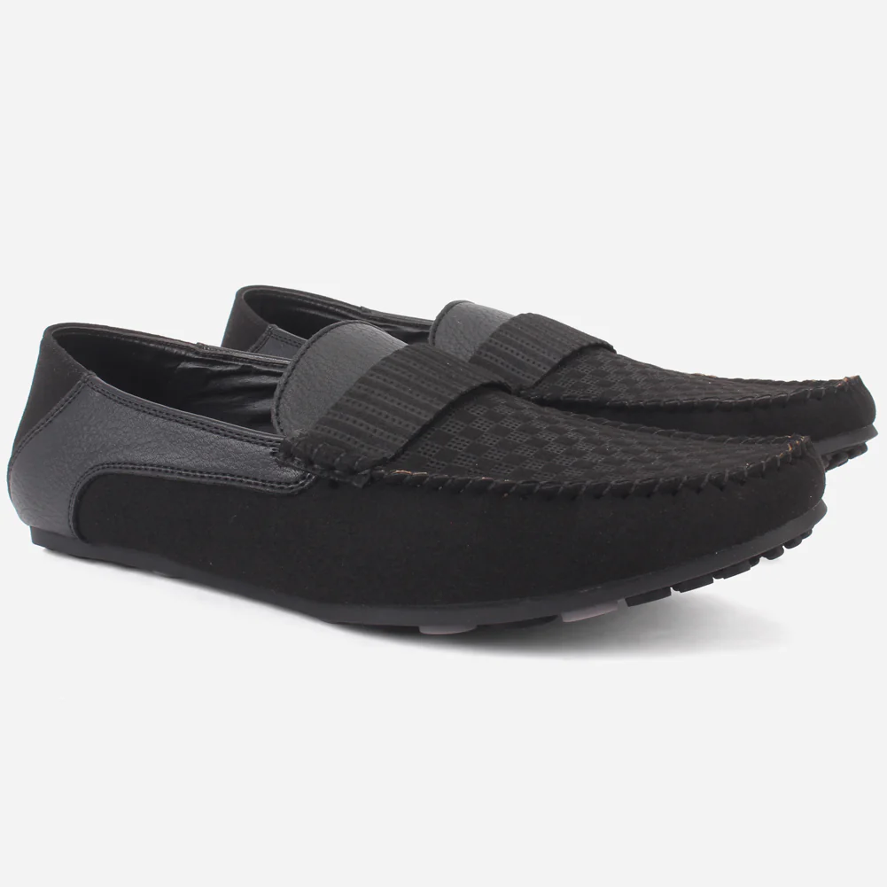 Mens "JONATHAN" Slip-on Everyday Moccasins Shoes - Image 2
