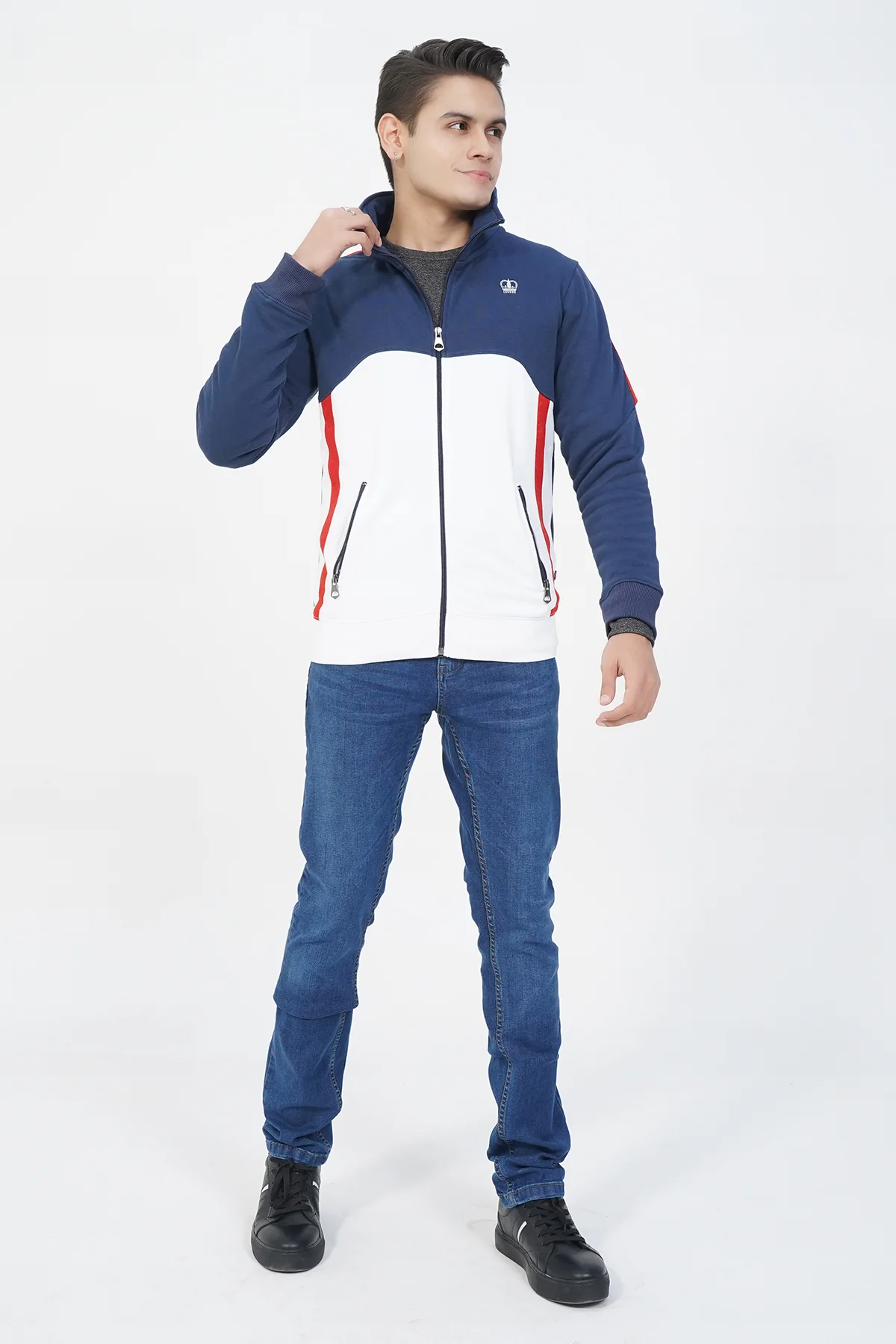 Mens "JONGSU" Winter Zipper Hoodies - Image 4