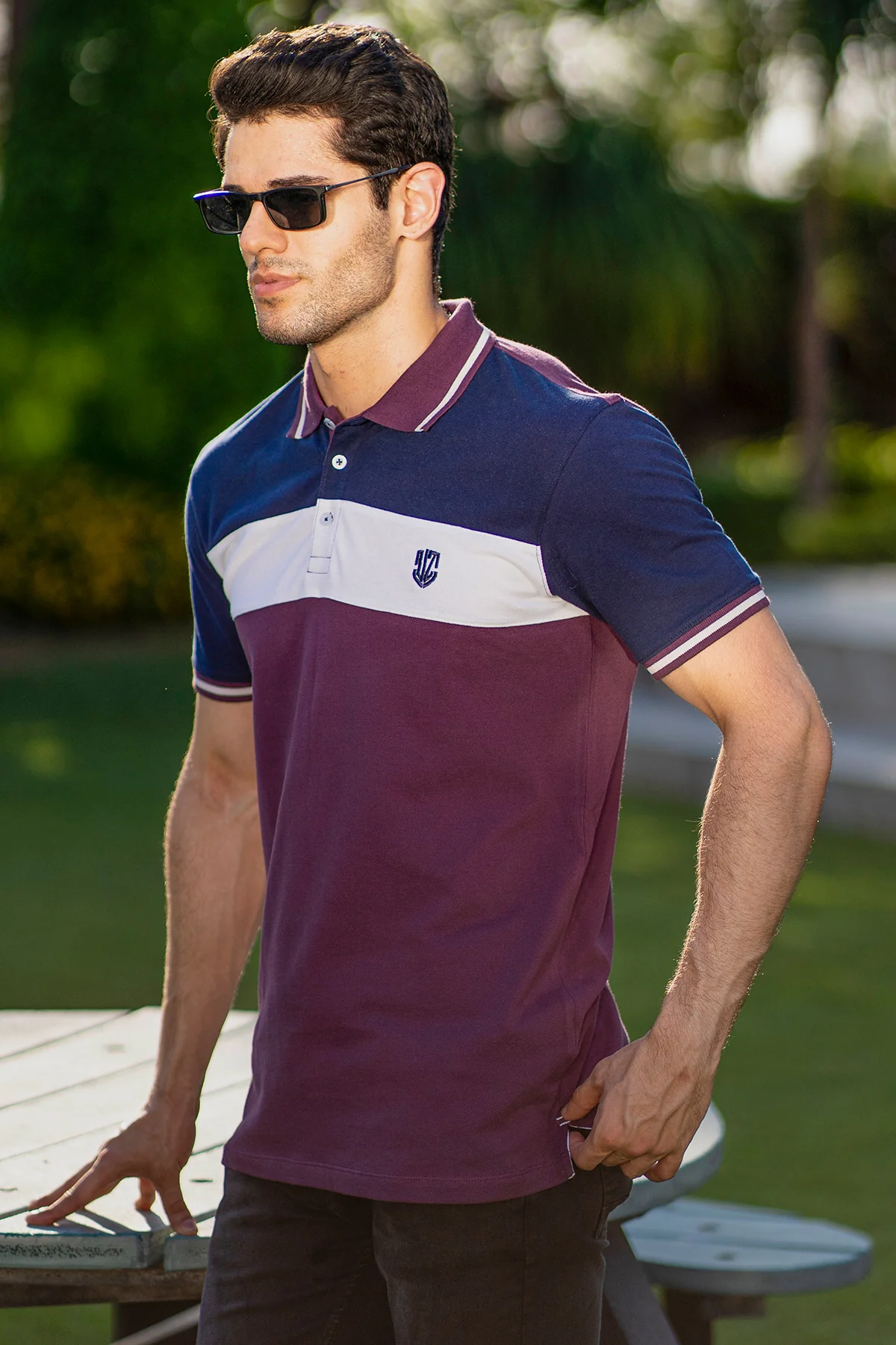"KADIR" Summer Polo Short Sleeves T-Shirt - Image 2