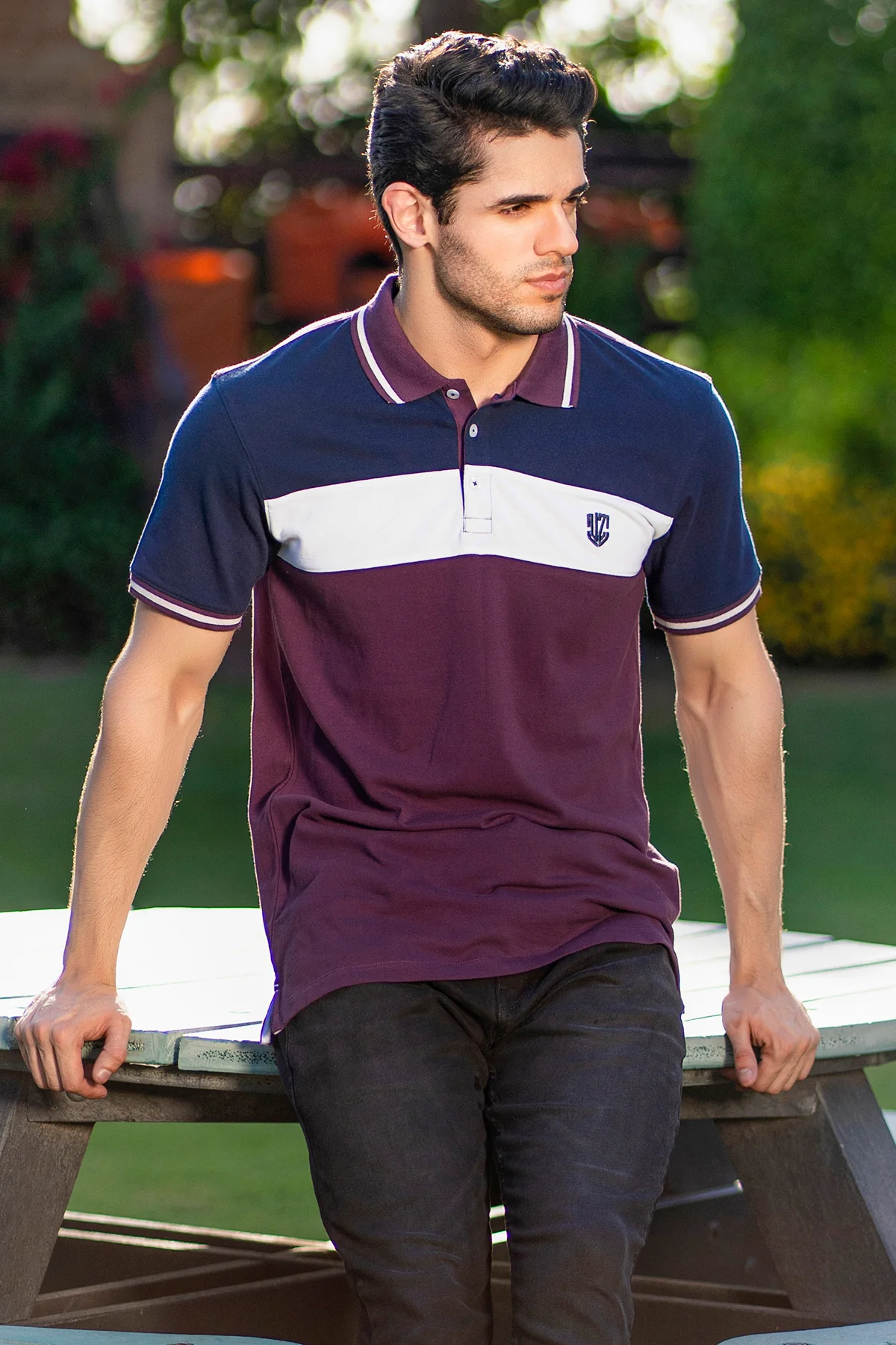 "KADIR" Summer Polo Short Sleeves T-Shirt - Image 3