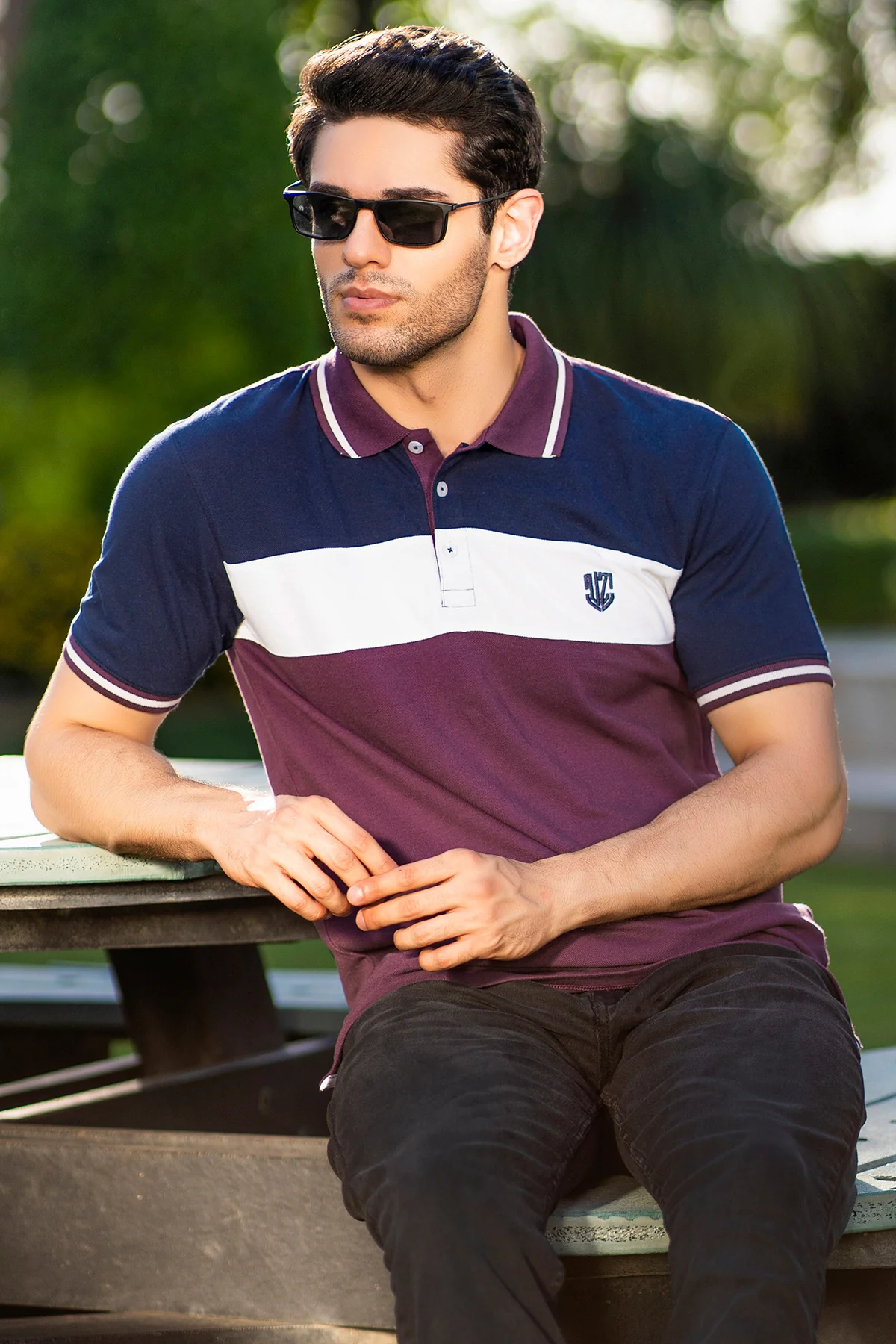"KADIR" Summer Polo Short Sleeves T-Shirt - Image 4