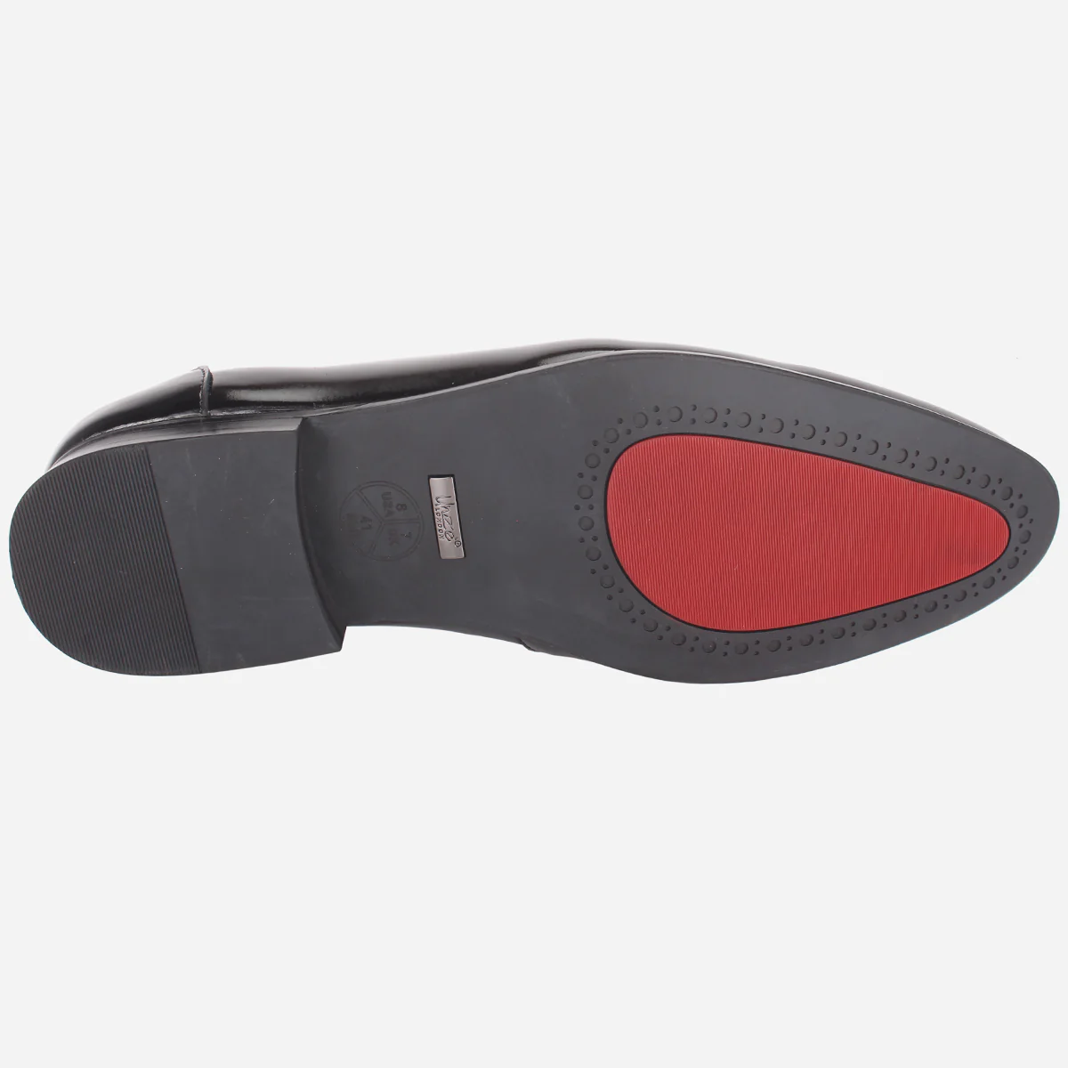 Mens "KAZIN" Leather Office Formal Slide In Shoes - Image 5