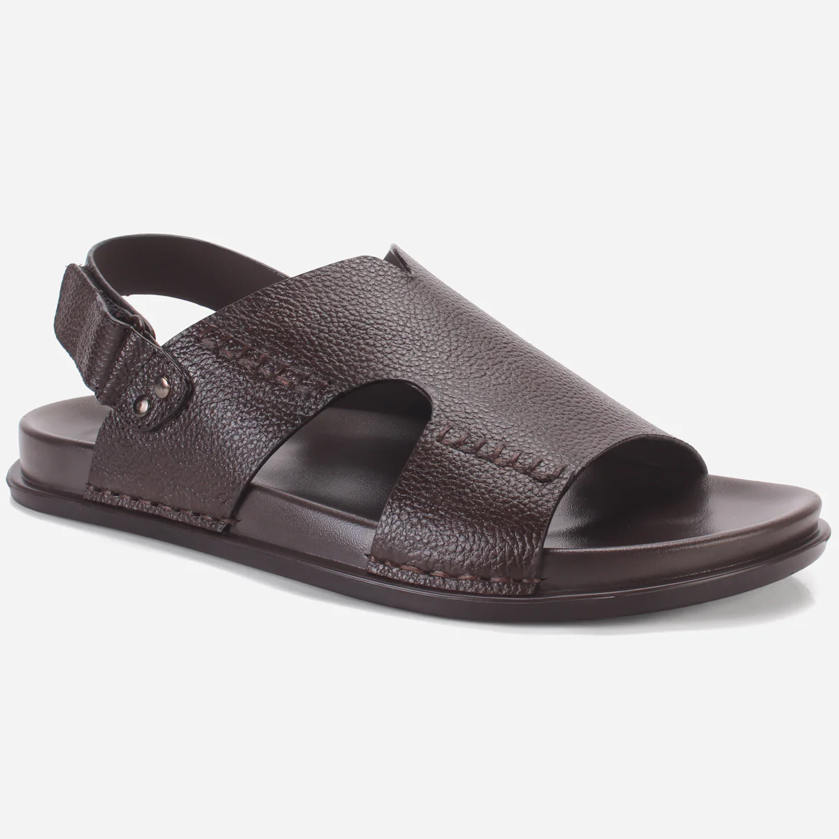Mens "KEMPTER" Leather Open Toe Sandals