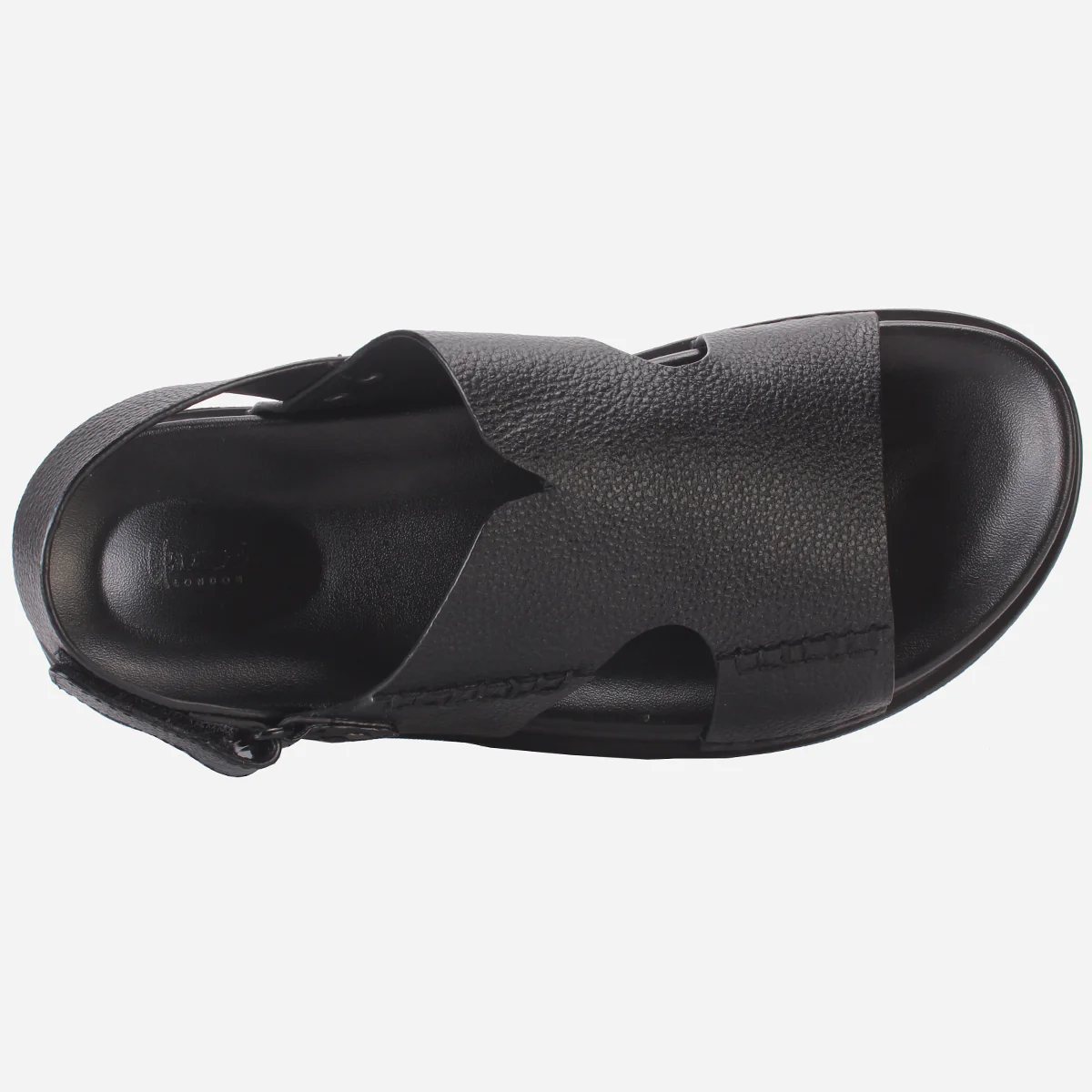 Mens "KEMPTER" Leather Open Toe Sandals - Image 4