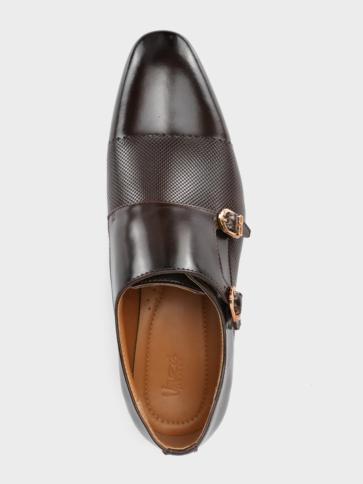 Mens "KENDRIC" Leather DressFormal Shoes - Image 6
