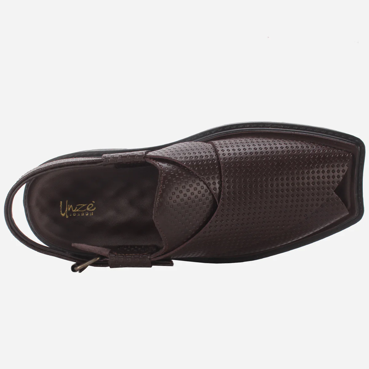 Mens "KENYON" Leather Peshawari Sandals - Image 4