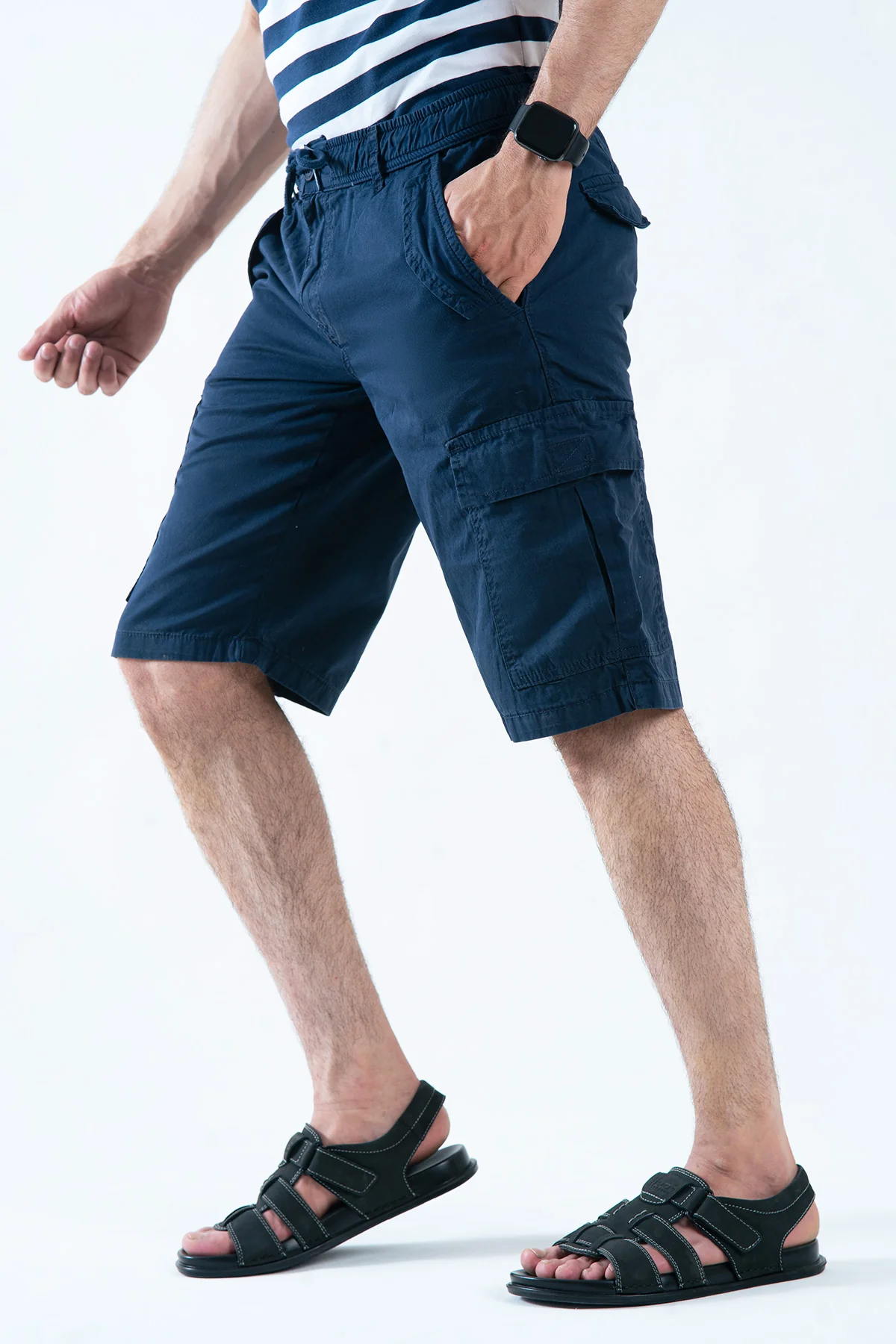 Mens "KEREX" Cotton Summer Shorts - Image 3