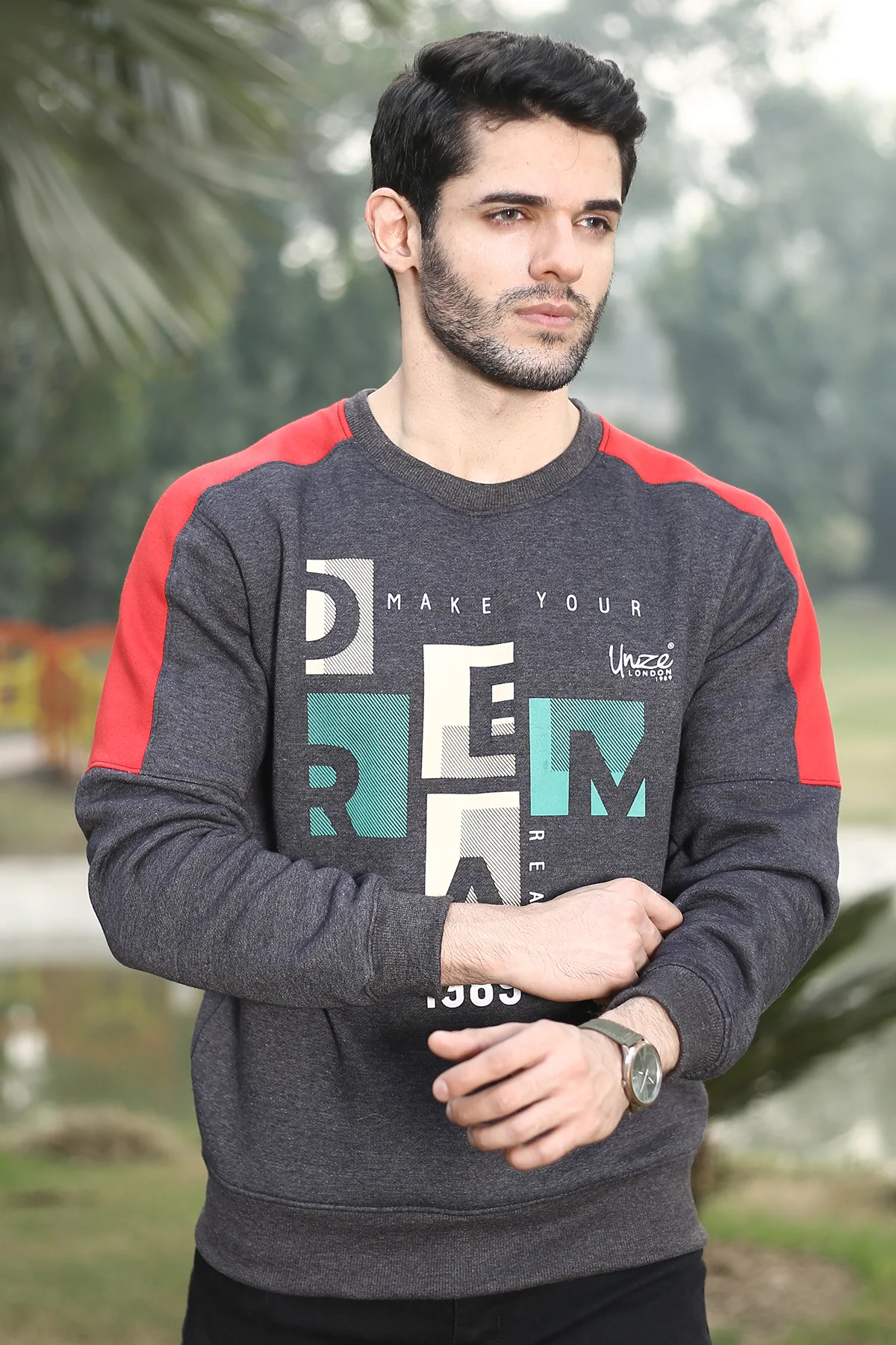 Men's "KIAX" Winter Casual Sweat Shirt