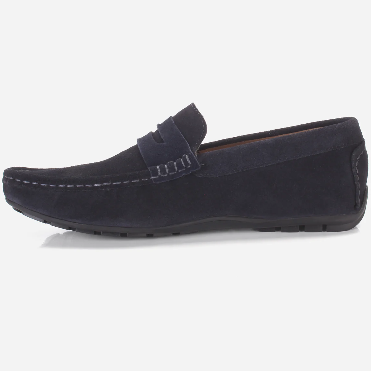 Mens "KIMS" Leather Slip-ons Moccasins - Image 3