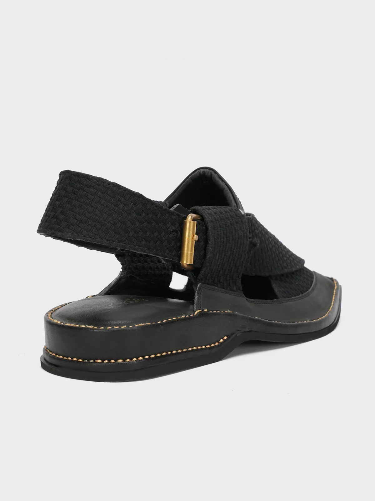 TMens "KIPP" Designer Leather Peshawari Sandals - Image 3