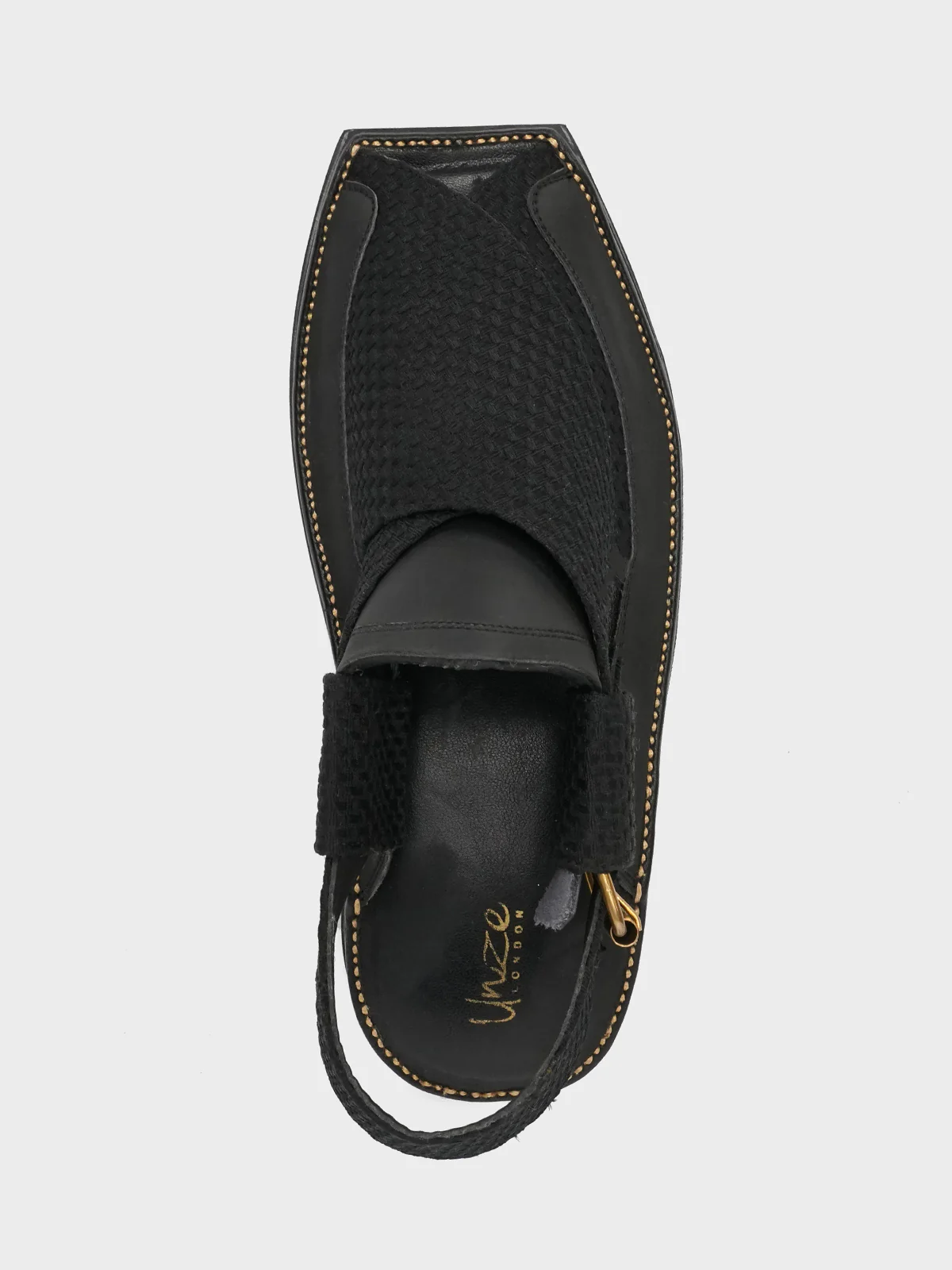 TMens "KIPP" Designer Leather Peshawari Sandals - Image 5