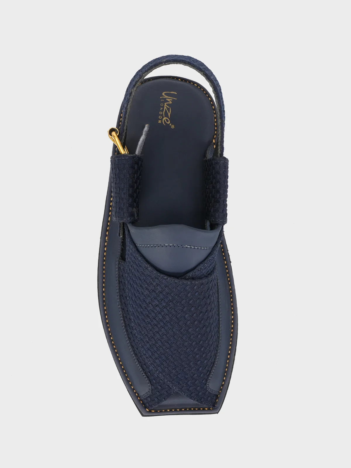 Mens "KIPP" Designer Leather Peshawari Sandals - Image 3
