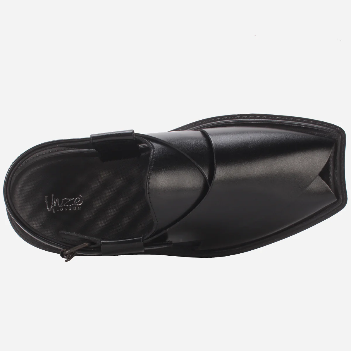 Mens "KOHEN" Stack Heel Peshawari Sandals - Image 4
