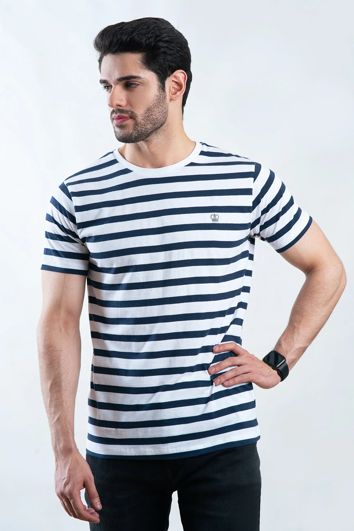 "KURIS" Classic Crew Neck Summer T-Shirt - Image 2