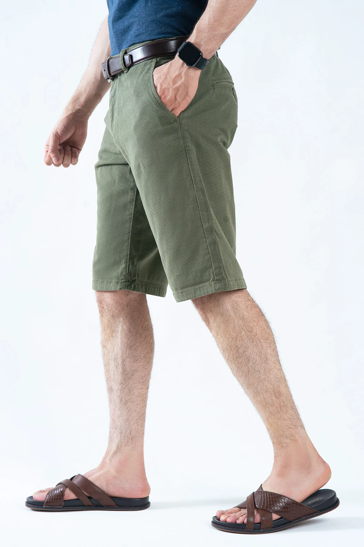 "LEO" Cotton Summer Shorts - Image 2