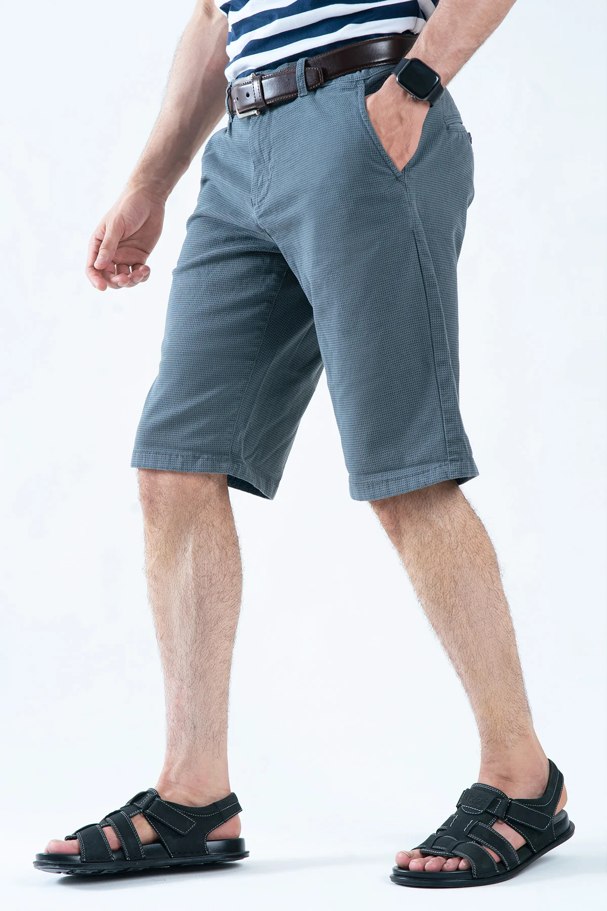 "LEO" Cotton Summer Shorts - Image 3