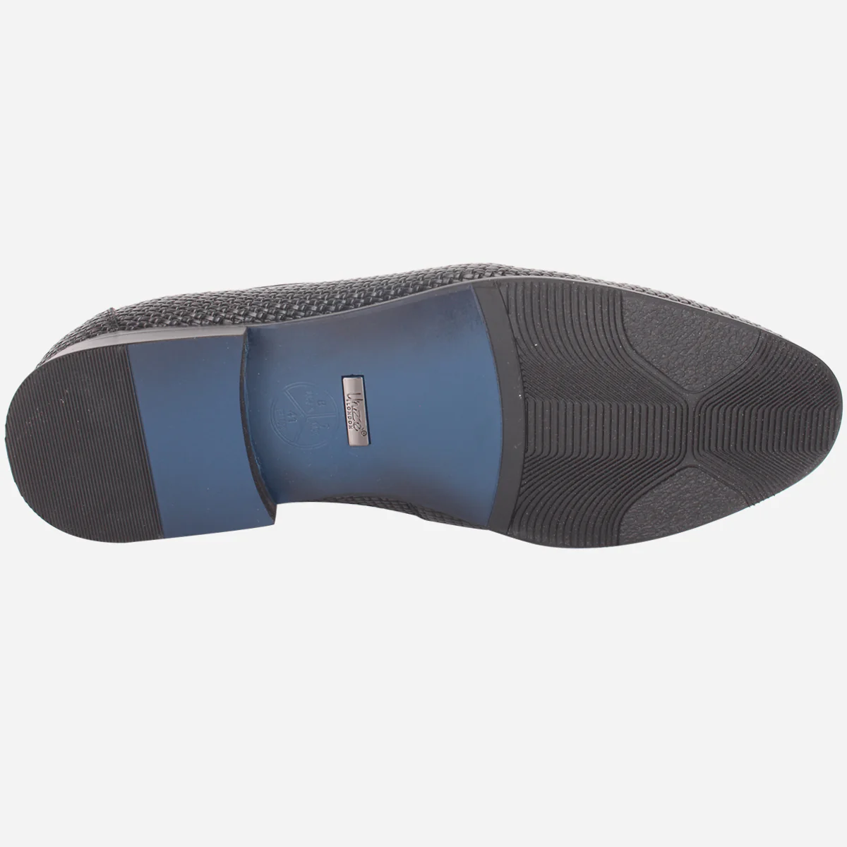Mens "LIAM" Leather Office Formal Slide In Shoes - Image 5