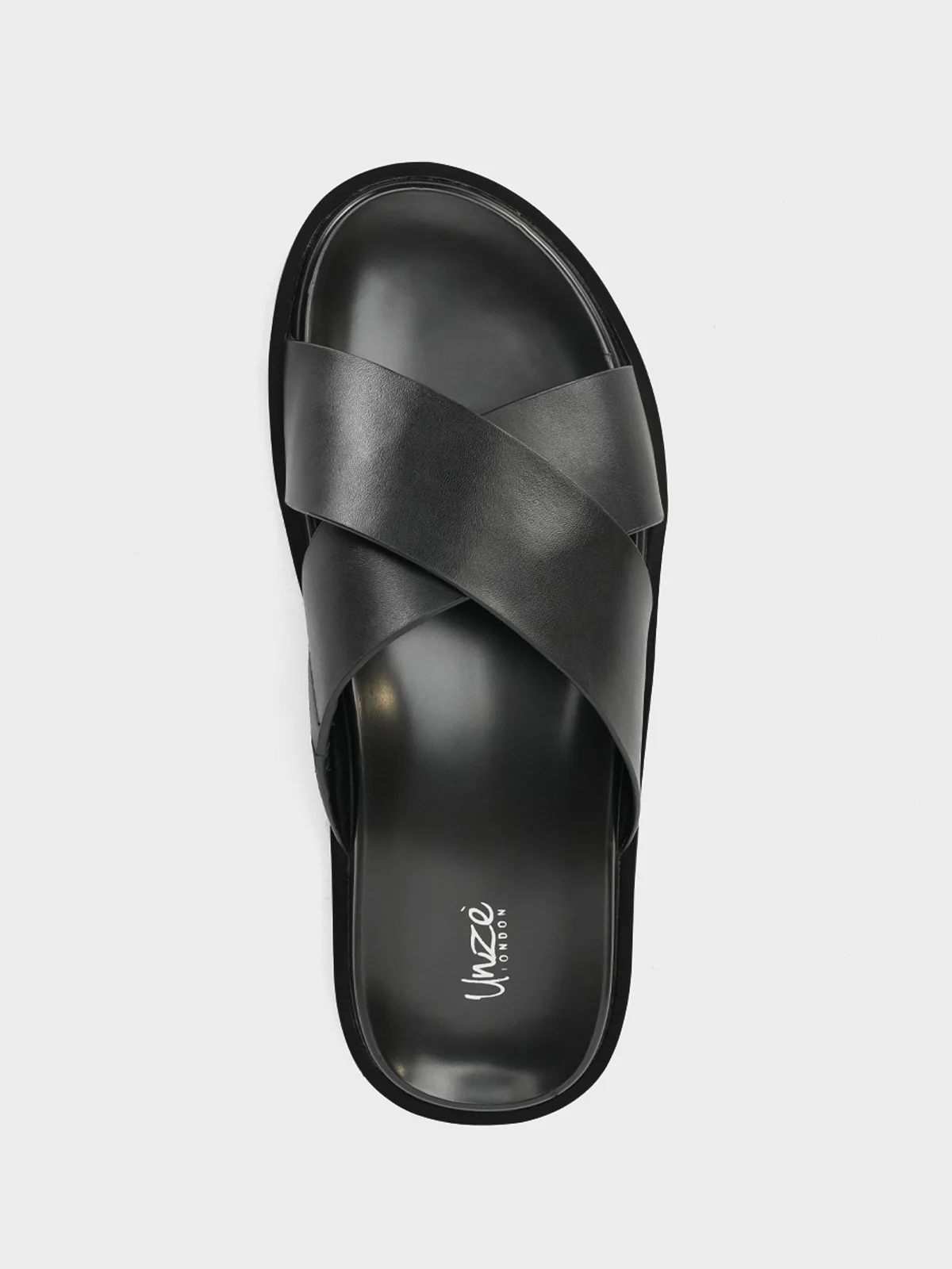 Mens "LYSANDER" Crossover Casual Slipper - Image 5