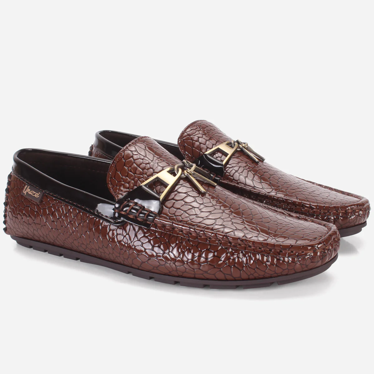 Mens "LZAN" Casual Comfy Moccasin Shoes - Image 2