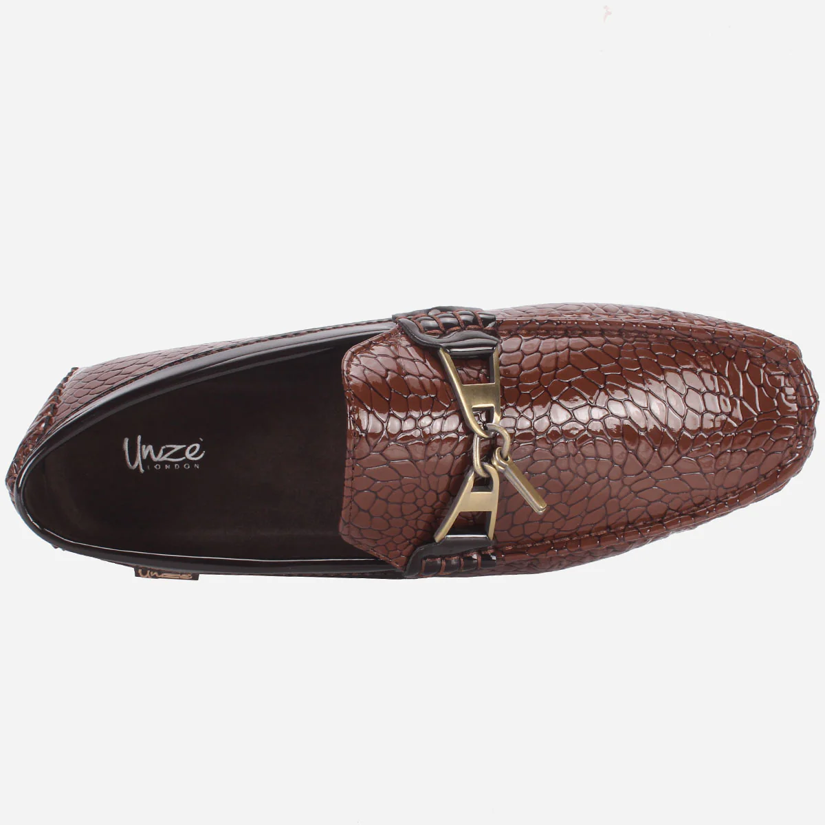 Mens "LZAN" Casual Comfy Moccasin Shoes - Image 4
