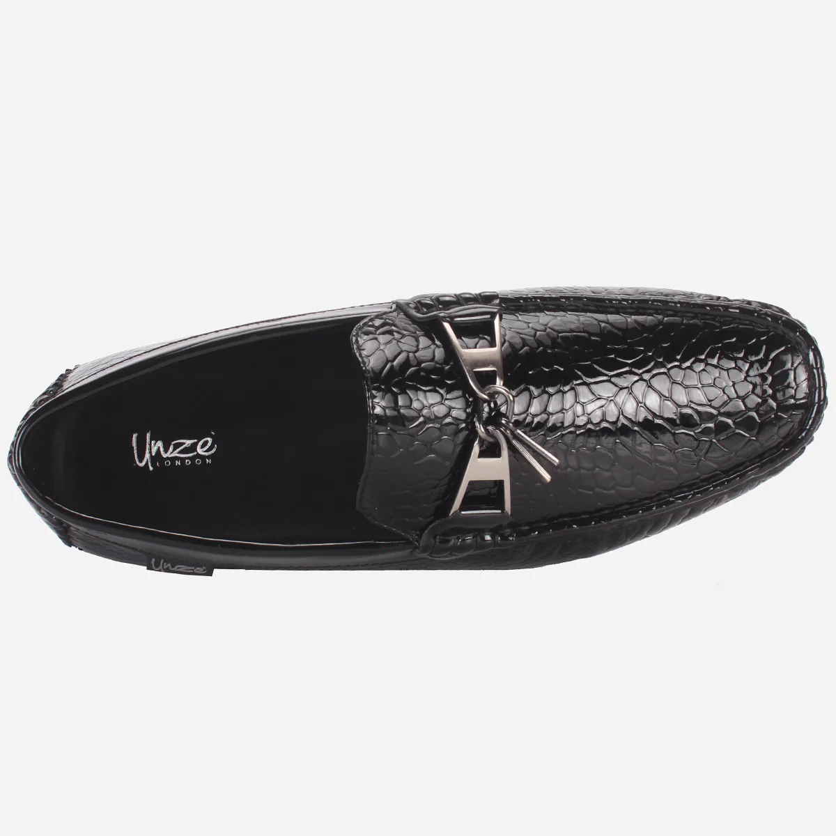 Mens "LZAN" Casual Comfy Moccasin Shoes - Image 4