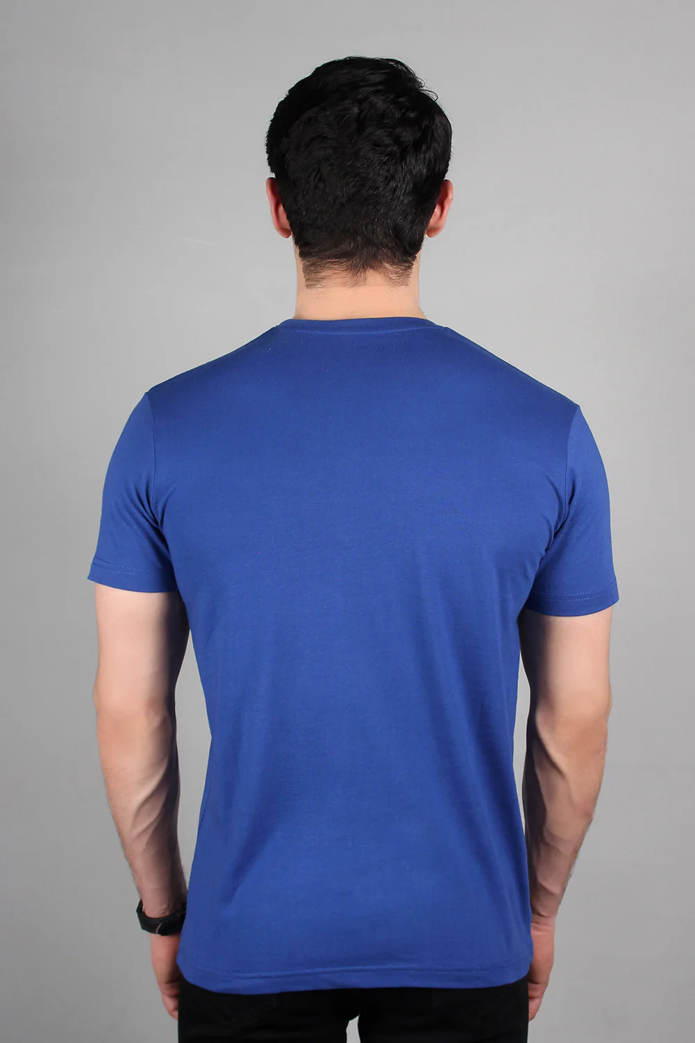 "MARINE" Casual Graphic Crew Neck T-Shirt - Image 5