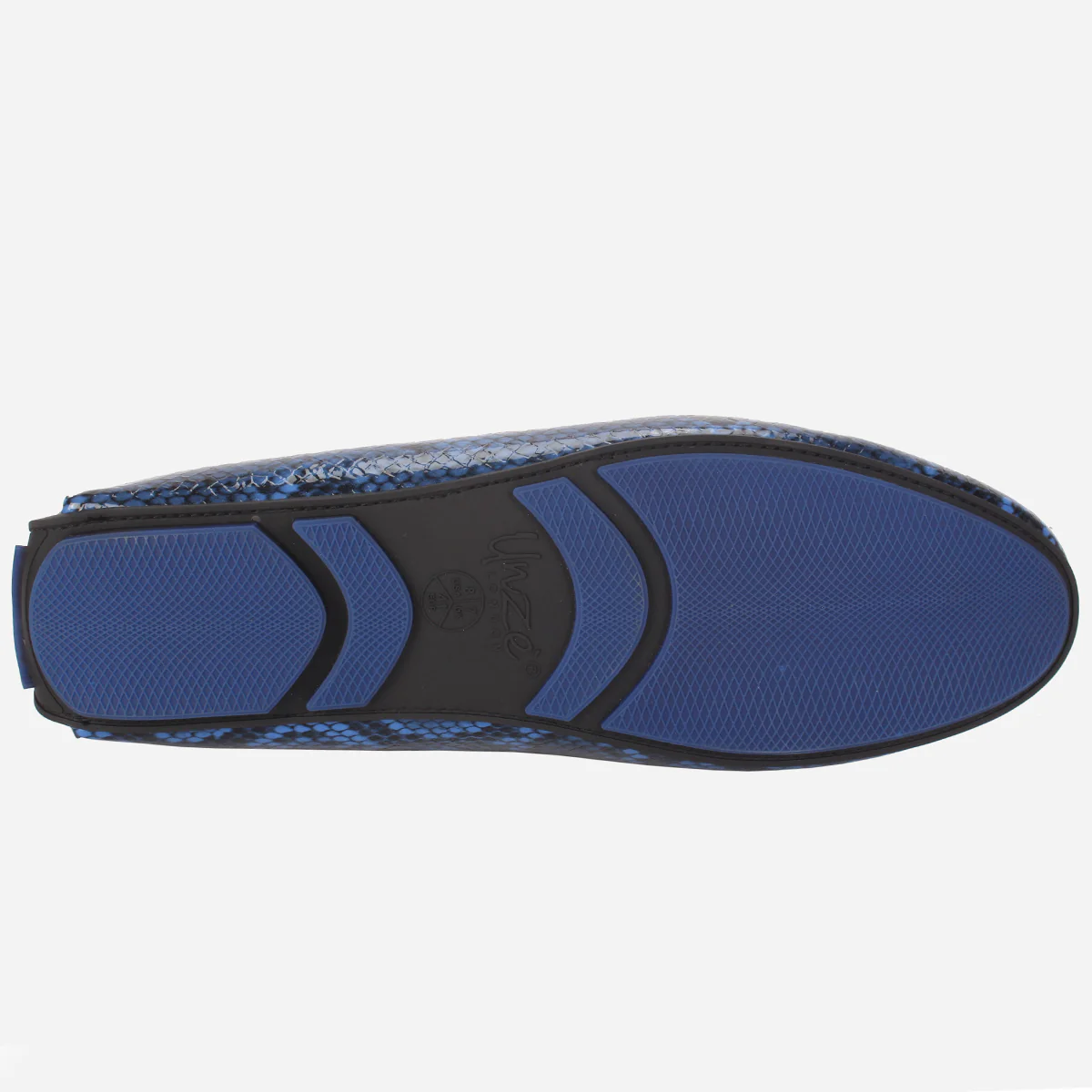 Mens "MARTIN" Textured Slide-in Loafers Shoes - Image 5