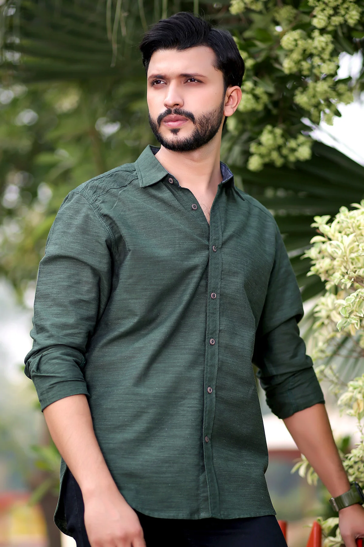 Mens "MASON" Cotton Full Sleeves Casual Shirt