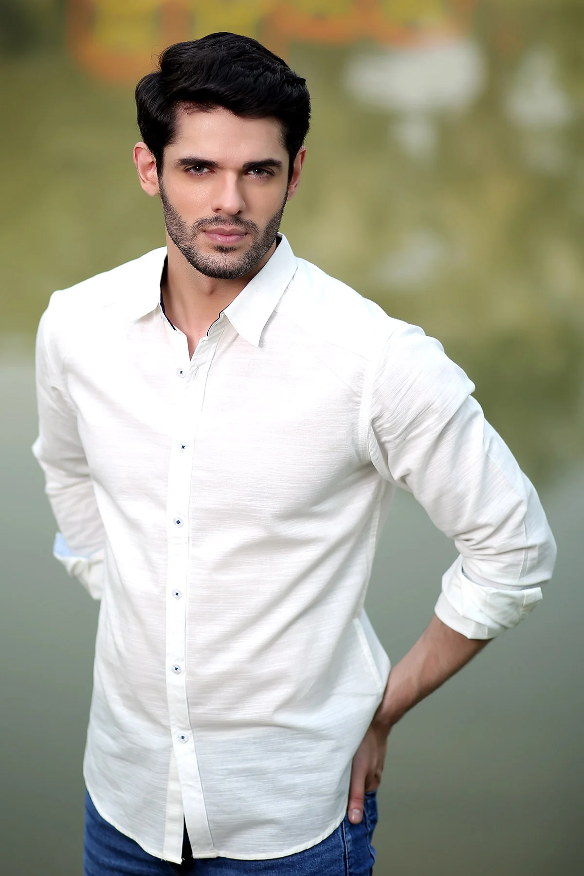 Mens "MASON" Cotton Full Sleeves Casual Shirt