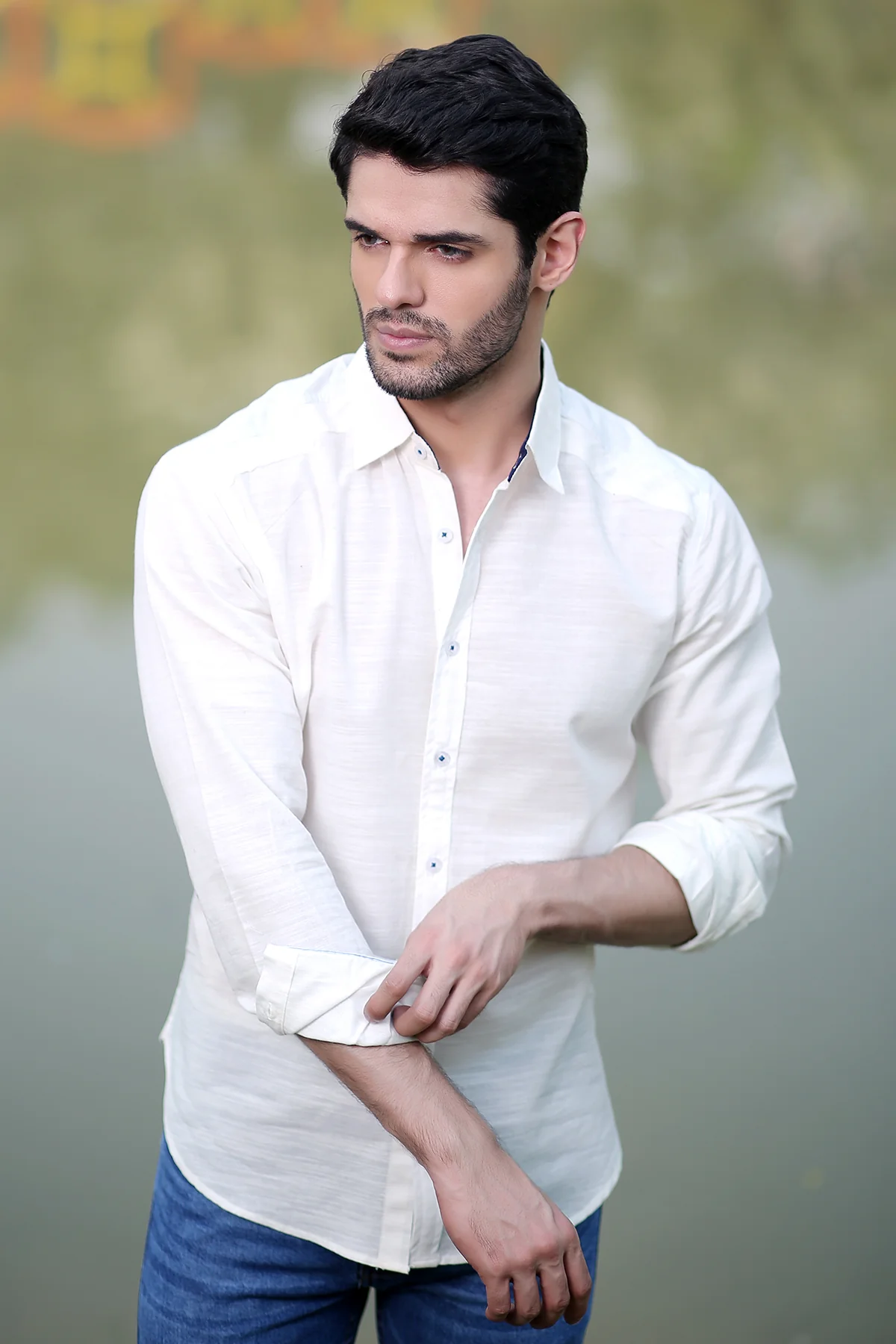 Mens "MASON" Cotton Full Sleeves Casual Shirt - Image 2