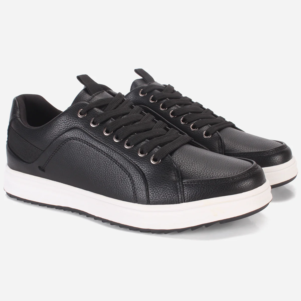 Men's "MASSIMO" Lace Up Casual Trainers - Image 2