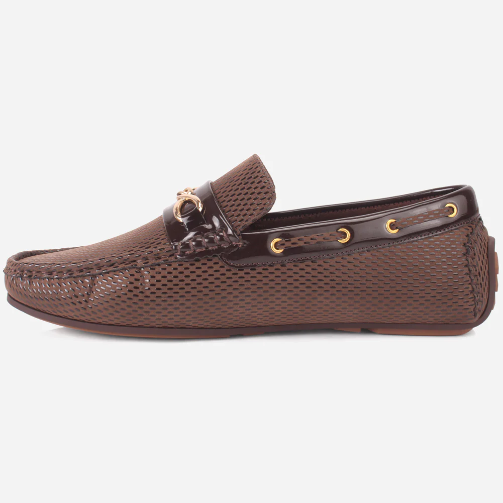 Mens "MATIO" Comfy Everyday Moccasins Shoes - Image 3