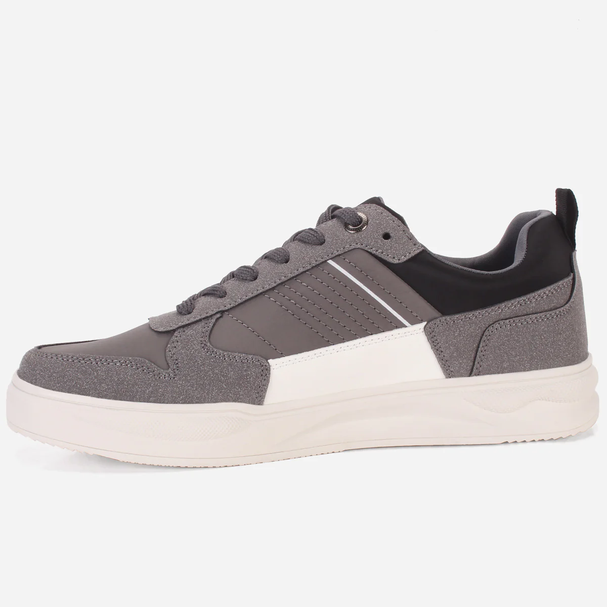 Mens "MAURICE" Comfy Lace Up Trainers - Image 3