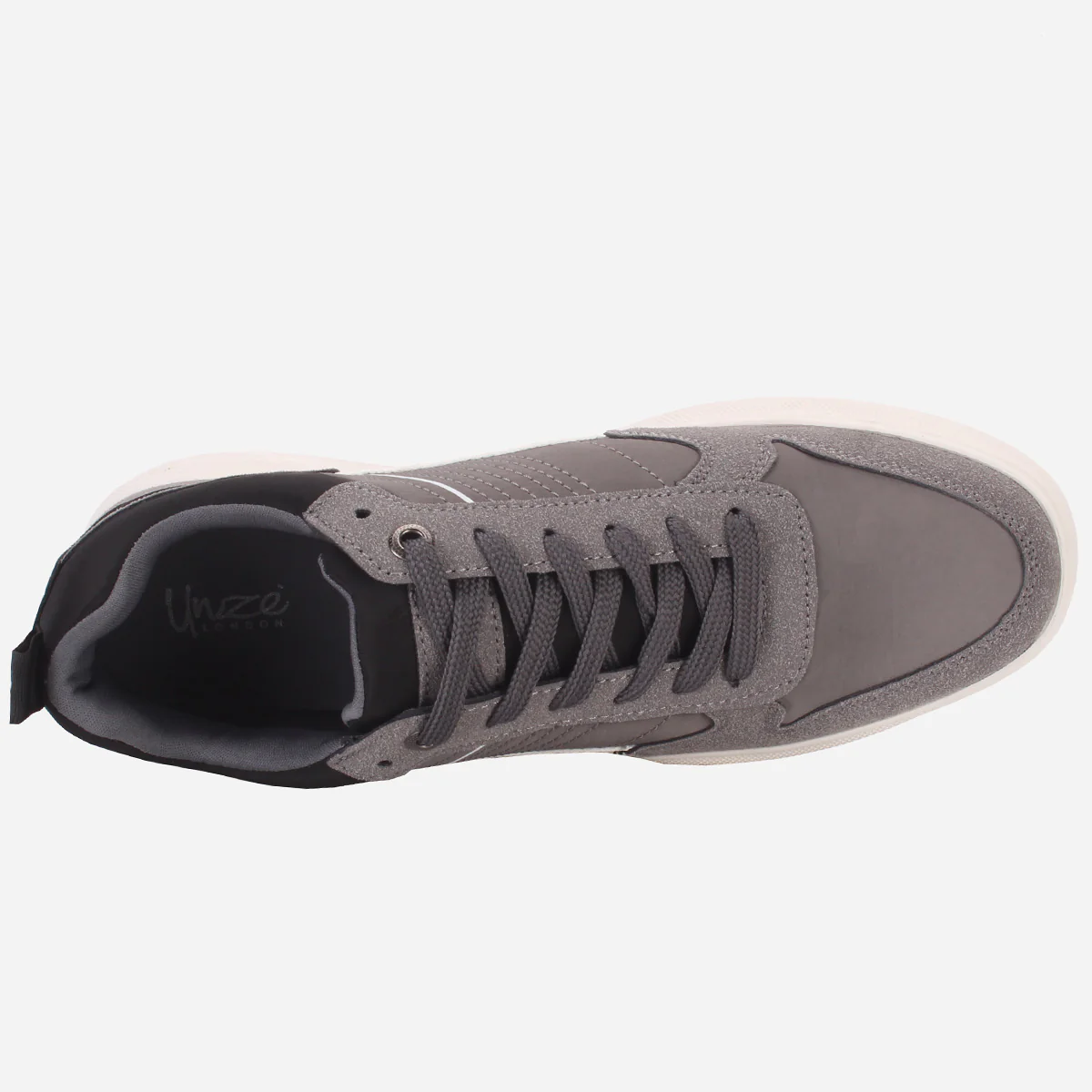 Mens "MAURICE" Comfy Lace Up Trainers - Image 4