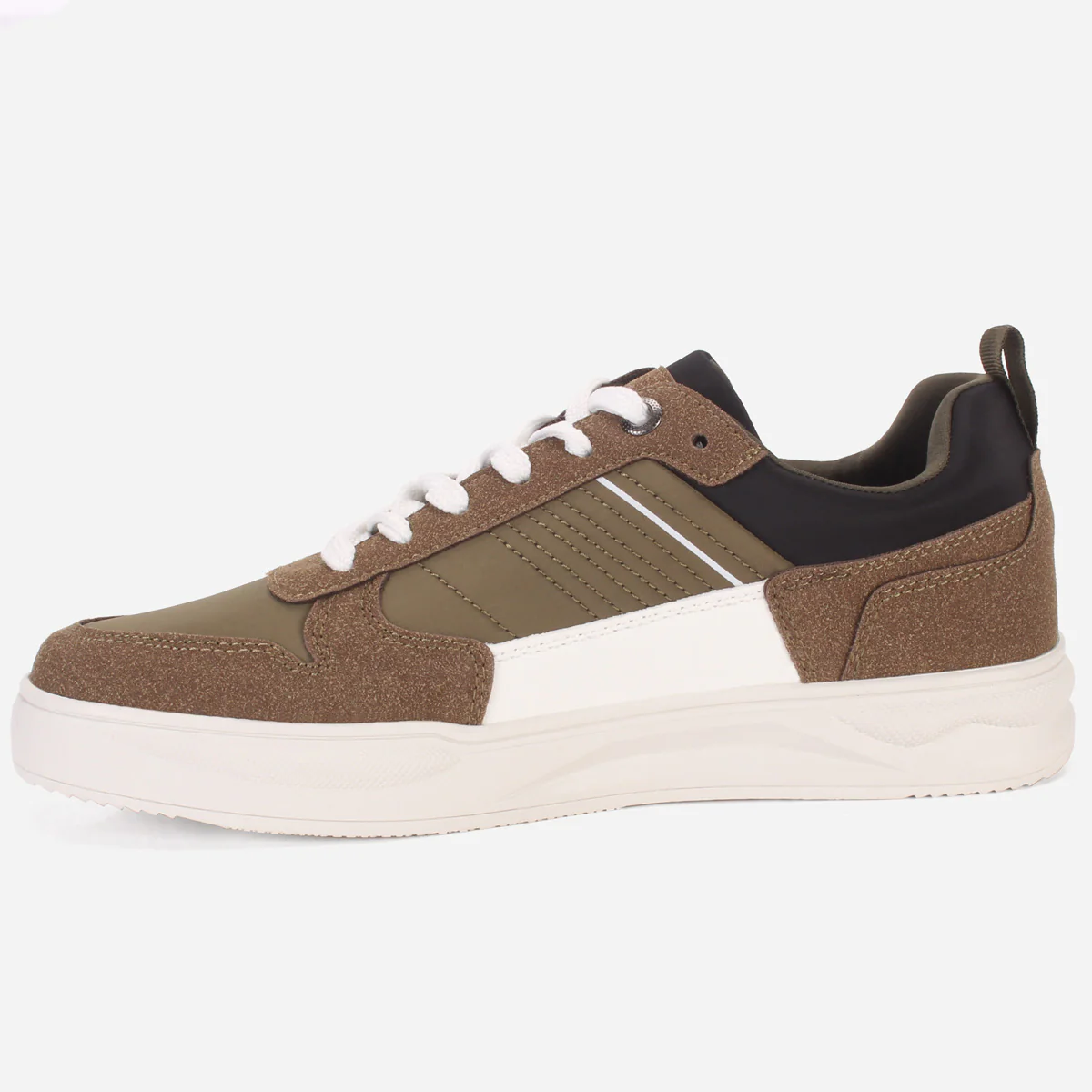 Mens "MAURICE" Comfy Lace Up Trainers - Image 3