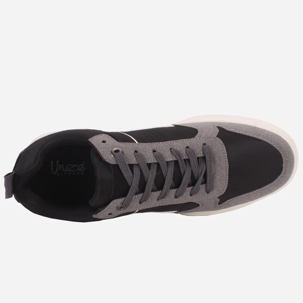 Mens "MAURICE" Comfy Lace Up Trainers - Image 4