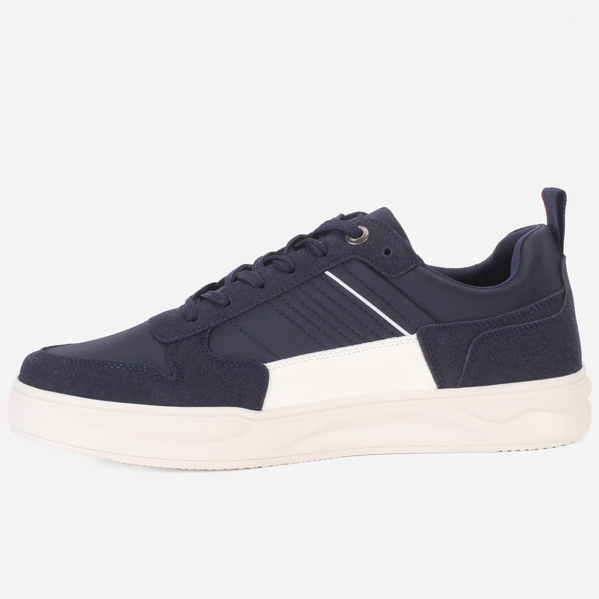 Mens "MAURICE" Comfy Lace Up Trainers - Image 3