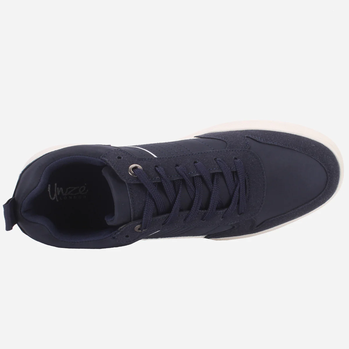 Mens "MAURICE" Comfy Lace Up Trainers - Image 4